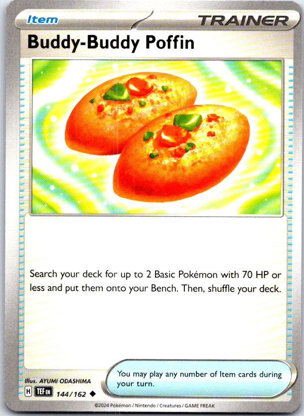 Buddy-Buddy Poffin - 144/162 - - TEMPORAL FORCES - Pokemon - Uncommon | AC23-39
