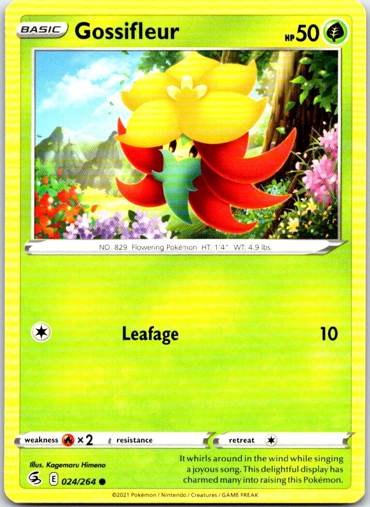 Gossifleur - 024/264 - - FUSION STRIKE - Pokemon - Common | AB38-32