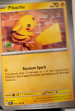 Pikachu - 051/162 - - TEMPORAL FORCES - Pokemon - Common | AA29-88