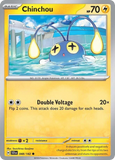 Chinchou - 48/142 - Reverse Holo - STELLAR CROWN - Pokemon - Common | AA04-26