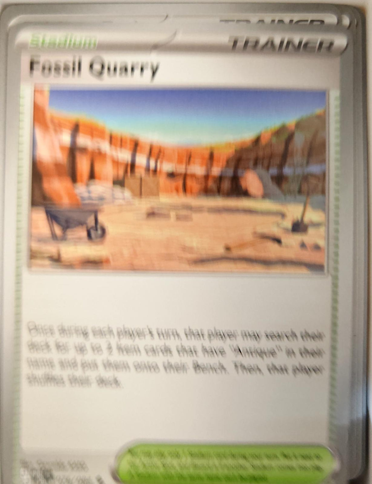 Fossil Quarry - 076/084 - - PITCH BLACK - Pokemon - Uncommon | AA25-98