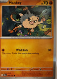 Mankey - 090/182 - - DESTINED RIVALS - Pokemon - Common | AA10-72