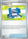 Pokegear 3.0 - 186/198 - - SCARLET & VIOLET - Pokemon - Common | AA41-90