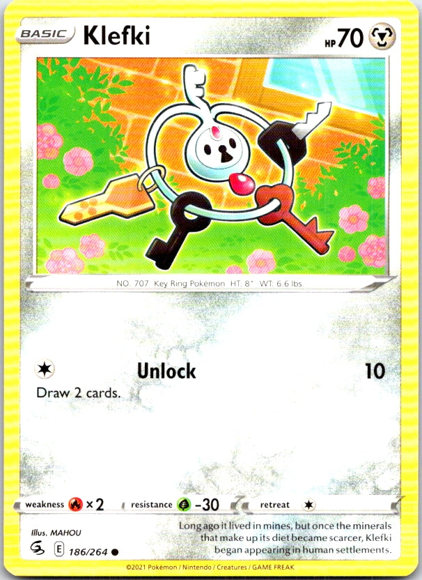 Klefki - 186/264 - - FUSION STRIKE - Pokemon - Common | AC06-35