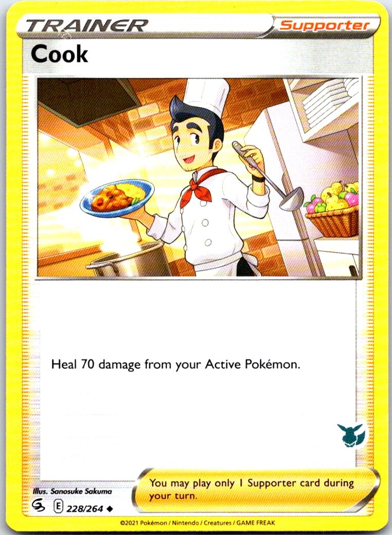 Cook - 228/264 - - FUSION STRIKE - Pokemon - Uncommon | AB25-38