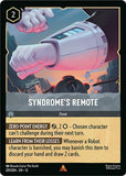 Syndrome's Remote - 201/204 - - WILDS UNKNOWN - Lorcana - Rare | LAA01-99