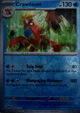 Crawdaunt - 048/167 - Reverse Holo - TWILIGHT MASQUERADE - Pokemon - | AA49-50