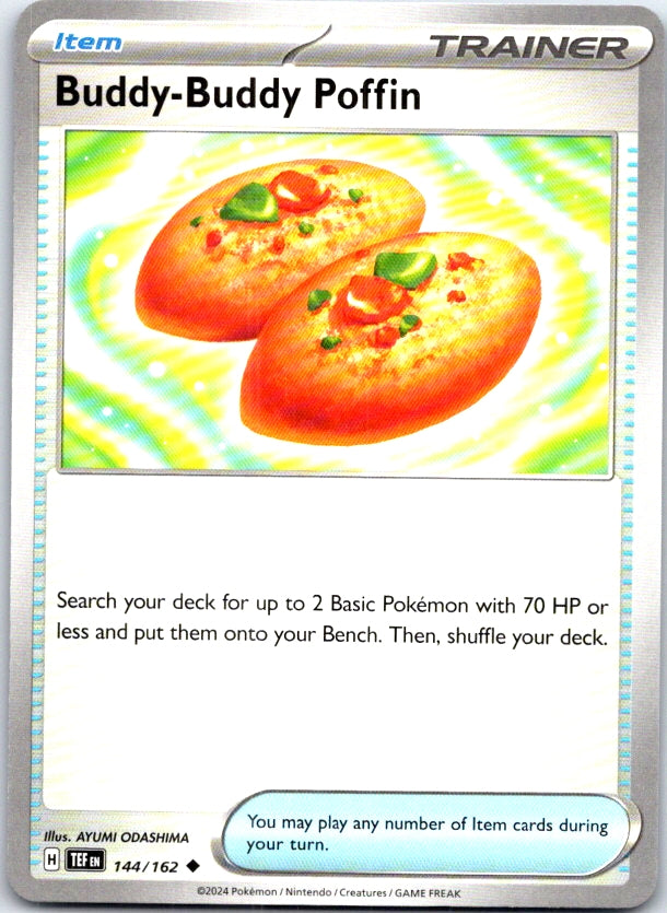 Buddy-Buddy Poffin - 144/162 - - TEMPORAL FORCES - Pokemon - Uncommon | AC24-31