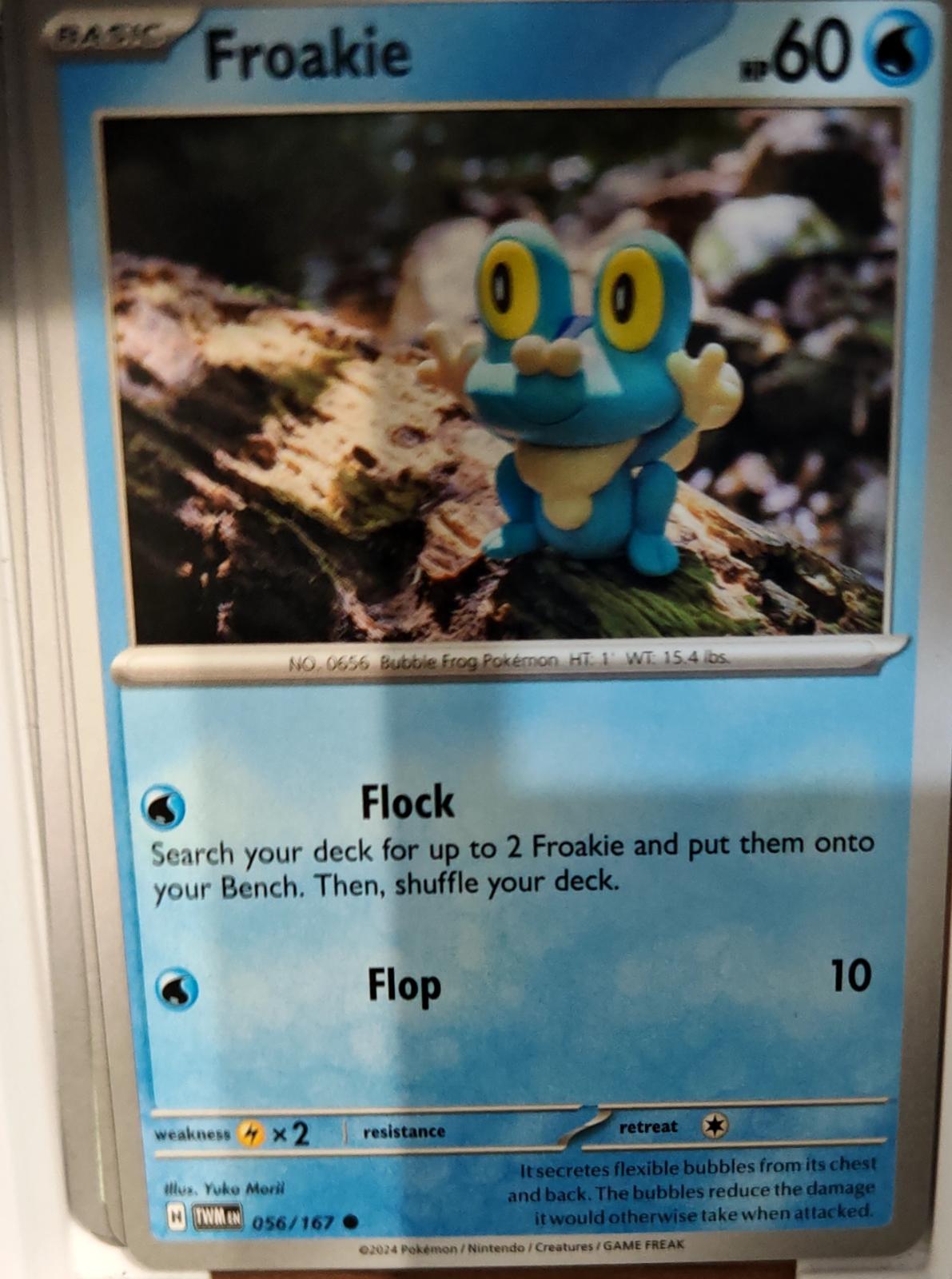 Froakie - 056/167 - - TWILIGHT MASQUERADE - Pokemon - Common | AA76-4