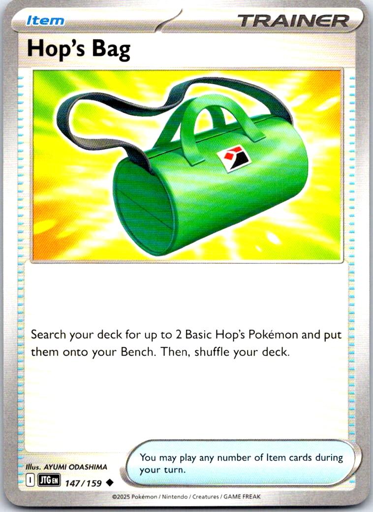 Hop's Bag - 147/159 - - JOURNEY TOGETHER - Pokemon - Uncommon | AB23-45