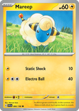 Mareep - 066/198 - Reverse Holo - SCARLET & VIOLET - Pokemon - Common | AA49-72