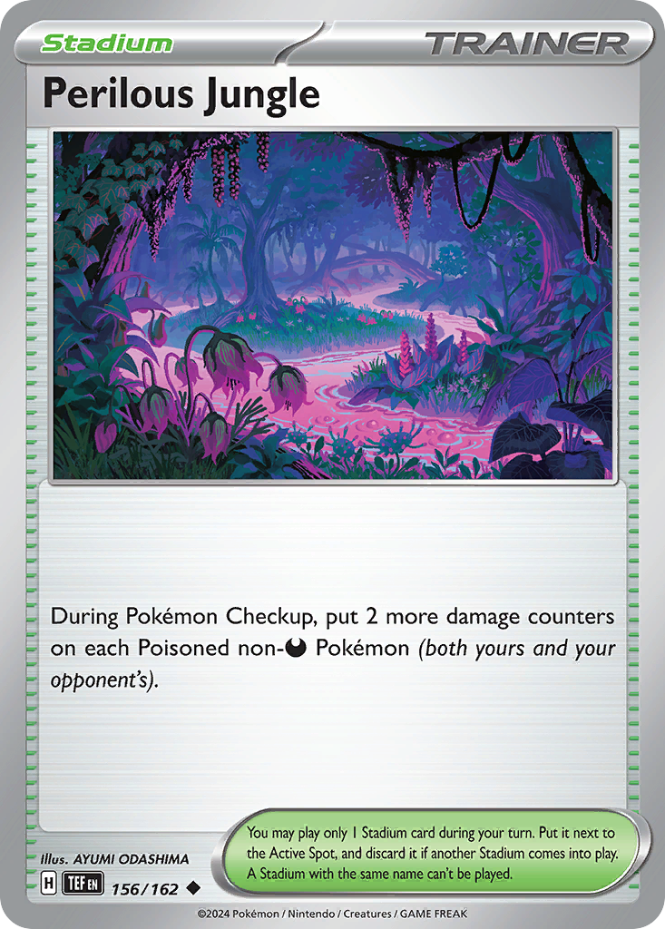 Perilous Jungle - 156/162 - - TEMPORAL FORCES - Pokemon - Uncommon | AA23-15