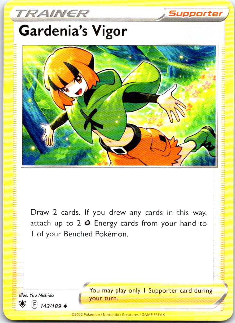 Gardenia's Vigor - 143/189 - - ASTRAL RADIANCE - Pokemon - Uncommon | AB16-4