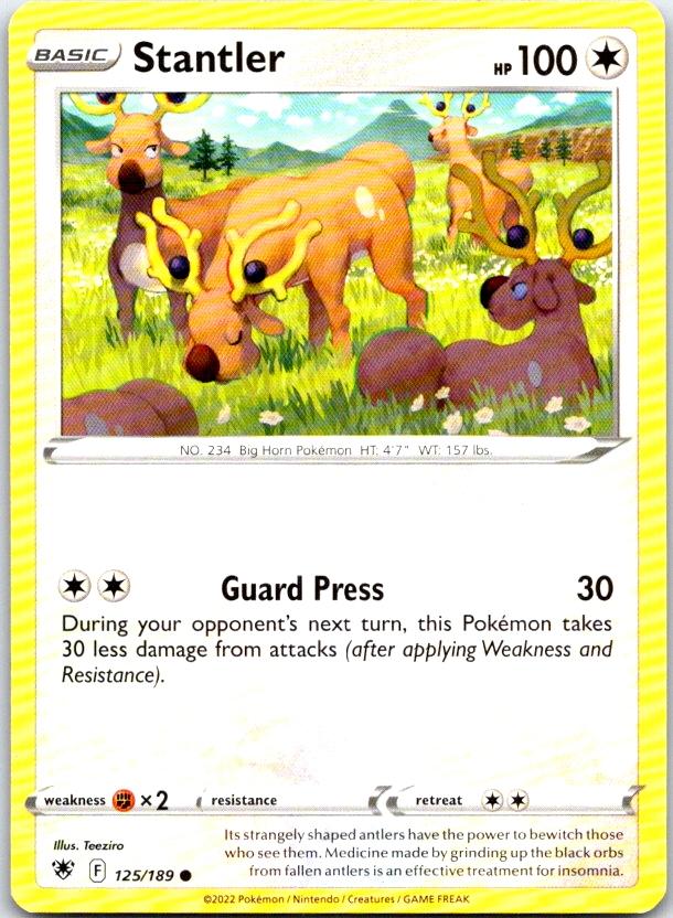 Stantler - 125/189 - - ASTRAL RADIANCE - Pokemon - Common | AC07-49