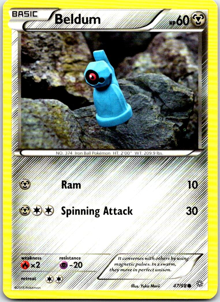 Beldum - 47/98 - - ANCIENT ORIGINS - Pokemon - Common | AB73-36