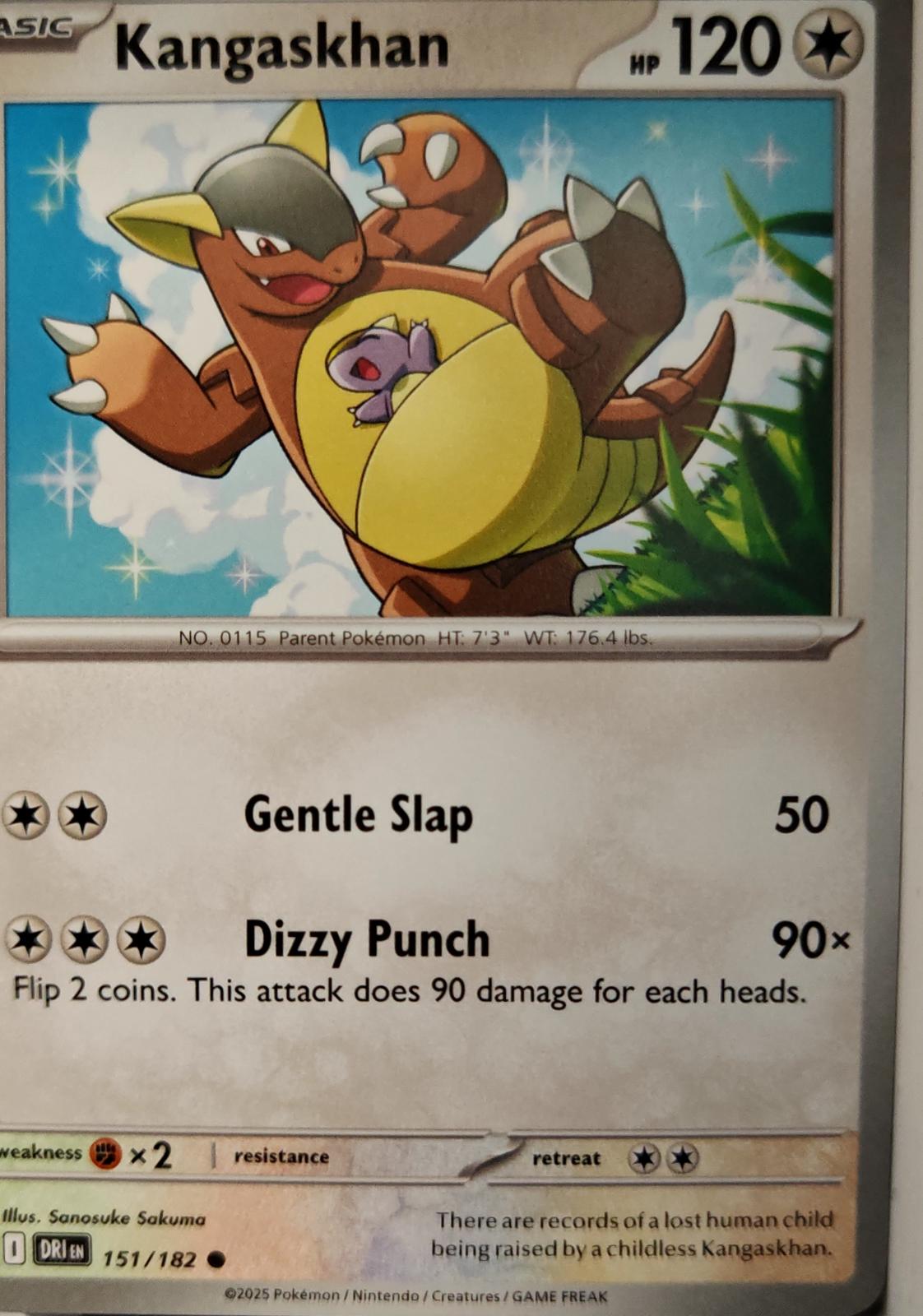 Kangaskhan - 151/182 - - DESTINED RIVALS - Pokemon - Common | AA12-58