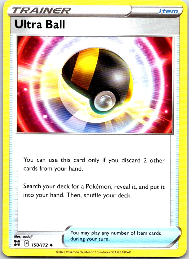 Ultra Ball - 150/172 - - BRILLIANT STARS - Pokemon - Uncommon | AC22-19