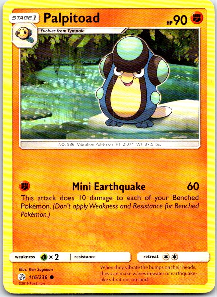 Palpitoad - 116/236 - - COSMIC ECLIPSE - Pokemon - Common | AB65-38