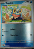 Froakie - 020/086 - Reverse Holo - CHAOS RISING - Pokemon - Common | AA31-59