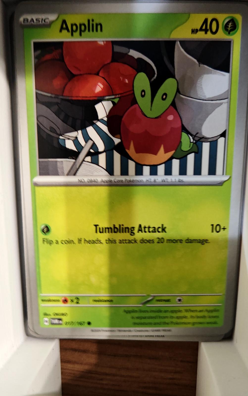 Applin - 017/167 - - TWILIGHT MASQUERADE - Pokemon - Common | AA76-21