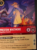 Preston Whitmore - Expedition Financier - 110/204 - - WILDS UNKNOWN - Lorcana - | LAA03-54