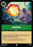 Sabotage - 96/204 - - WILDS UNKNOWN - Lorcana - Common | LAA01-32