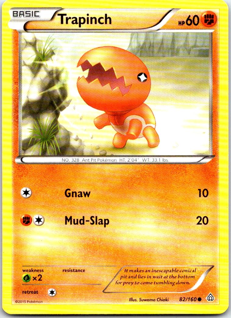 Trapinch - 82/160 - - PRIMAL CLASH - Pokemon - Common | AB77-34
