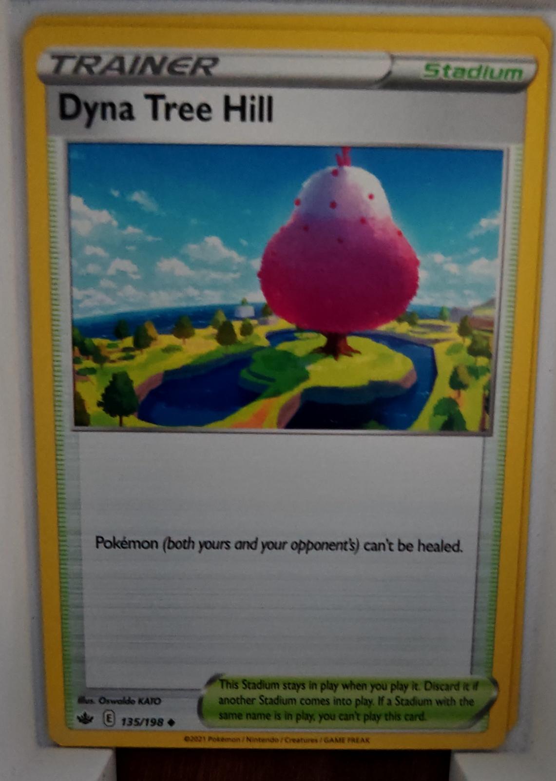 Dyna Tree Hill - 135/198 - - CHILLING REIGN - Pokemon - Uncommon | AA60-2