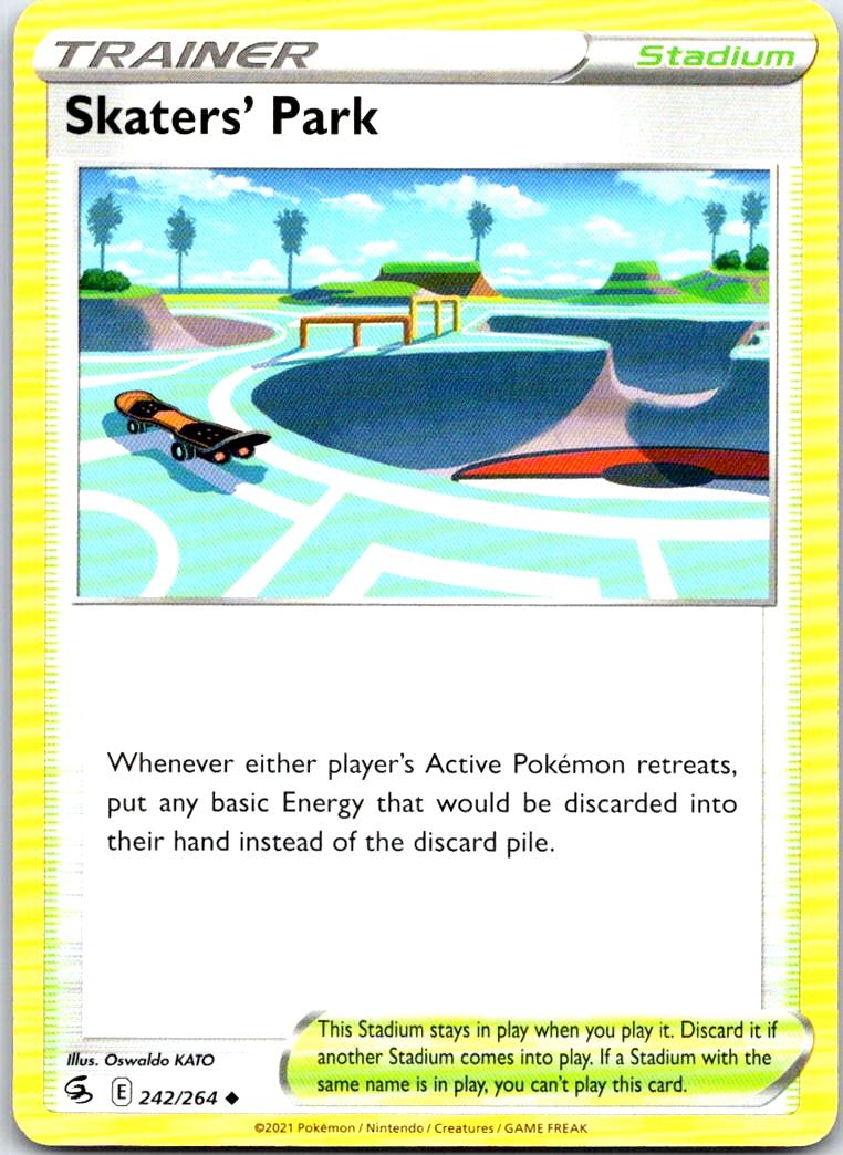Skaters' Park - 242/264 - - FUSION STRIKE - Pokemon - Uncommon | AB21-37