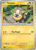 Yamper - 030/094 - Reverse Holo - PHANTASMAL FLAMES - Pokemon - Common | AA31-1