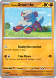 Hisuian Growlithe - 099/167 - Reverse Holo - TWILIGHT MASQUERADE - Pokemon - | AA18-75