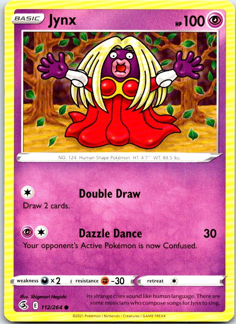 Jynx - 112/264 - - FUSION STRIKE - Pokemon - Common | AB39-41
