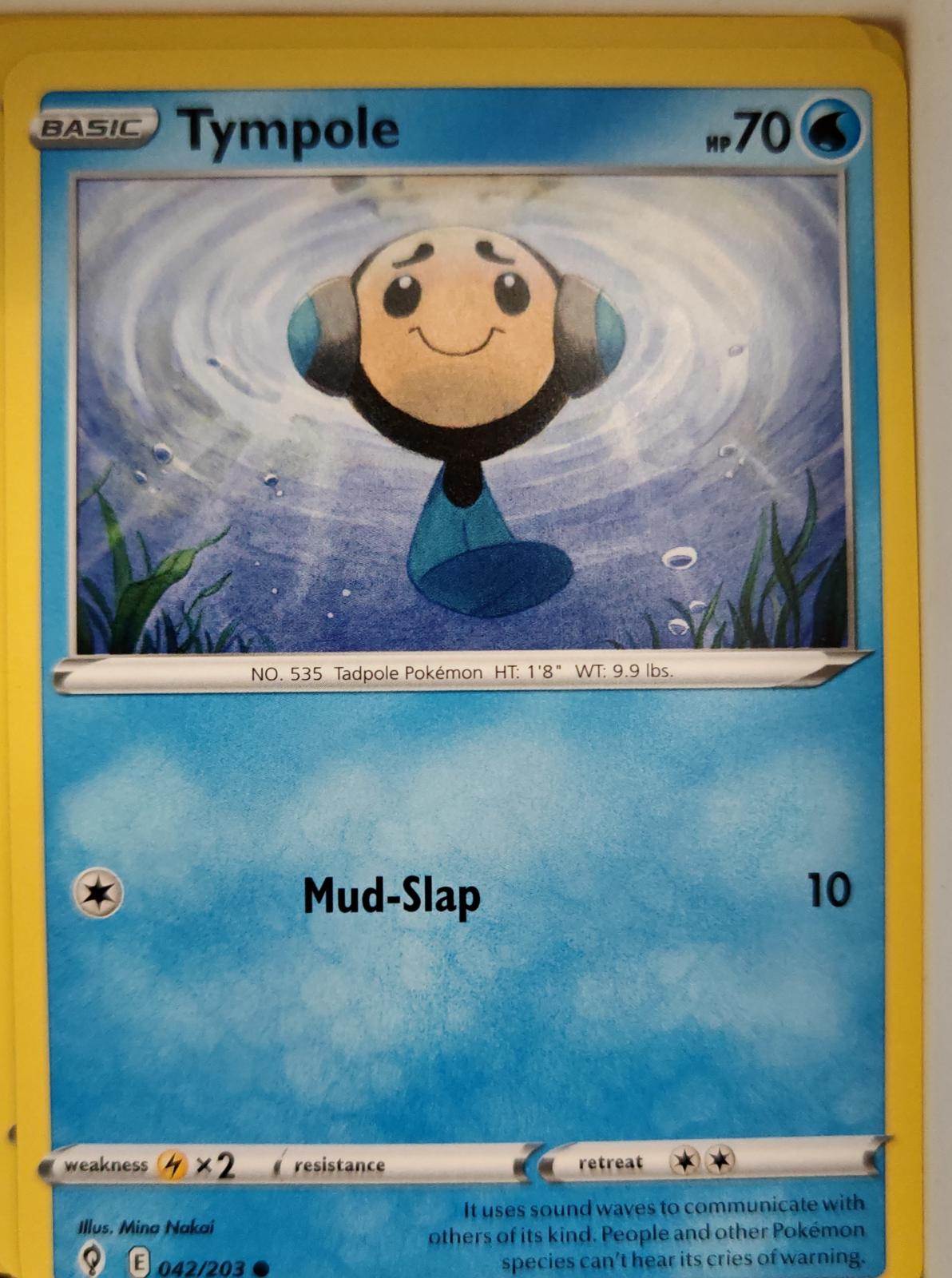 Tympole - 042/203 - - EVOLVING SKIES - Pokemon - Common | AA03-72
