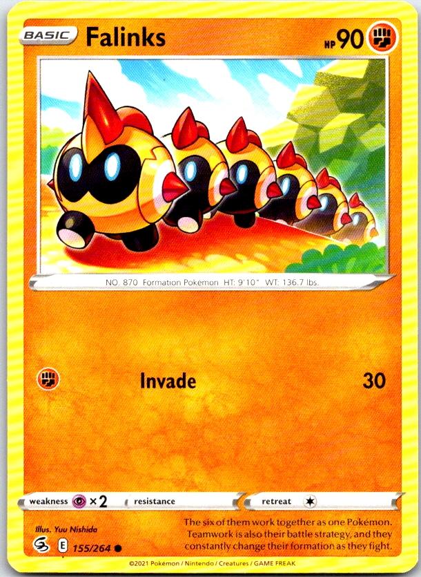 Falinks - 155/264 - - FUSION STRIKE - Pokemon - Common | AC17-46