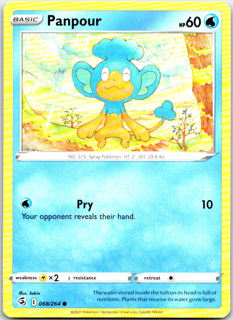 Panpour - 068/264 - - FUSION STRIKE - Pokemon - Common | AB39-6