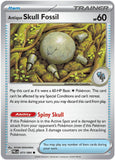 Antique Skull Fossil - 073/084 - Reverse Holo - PITCH BLACK - Pokemon - | AA63-45