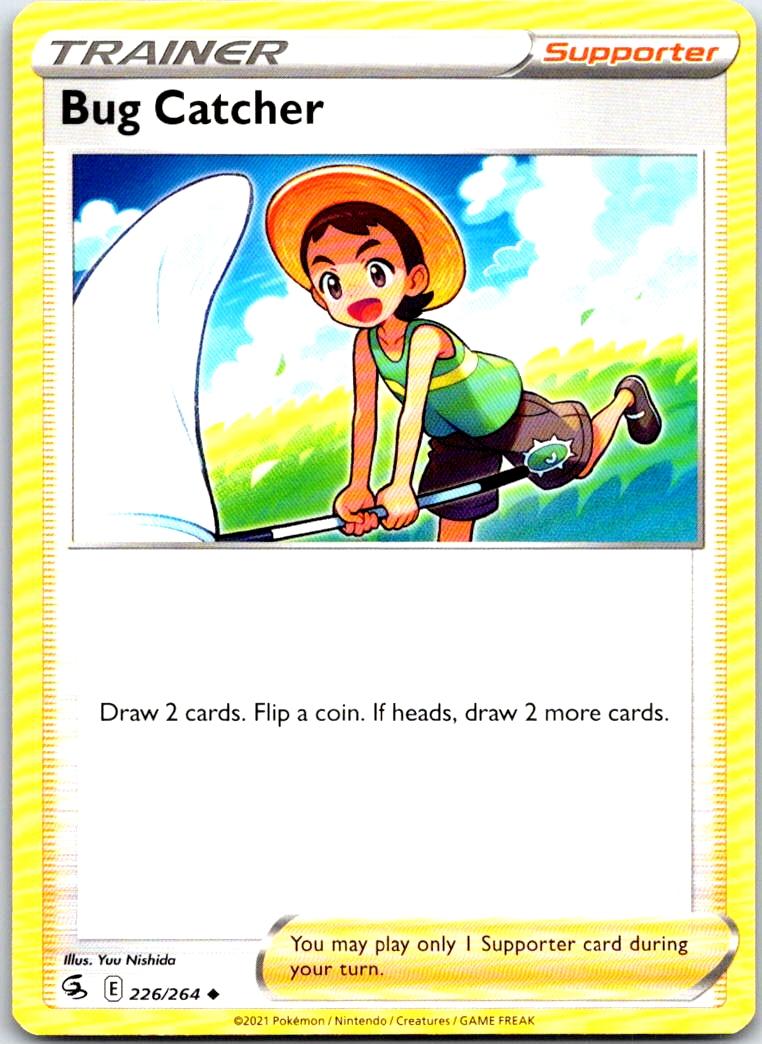 Bug Catcher - 226/264 - - FUSION STRIKE - Pokemon - Uncommon | AB25-40
