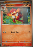Simisear - 015/086 - - WHITE FLARE - Pokemon - Uncommon | AA03-90