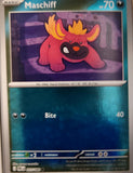 Maschiff - 057/084 - Reverse Holo - PITCH BLACK - Pokemon - Common | AA35-40