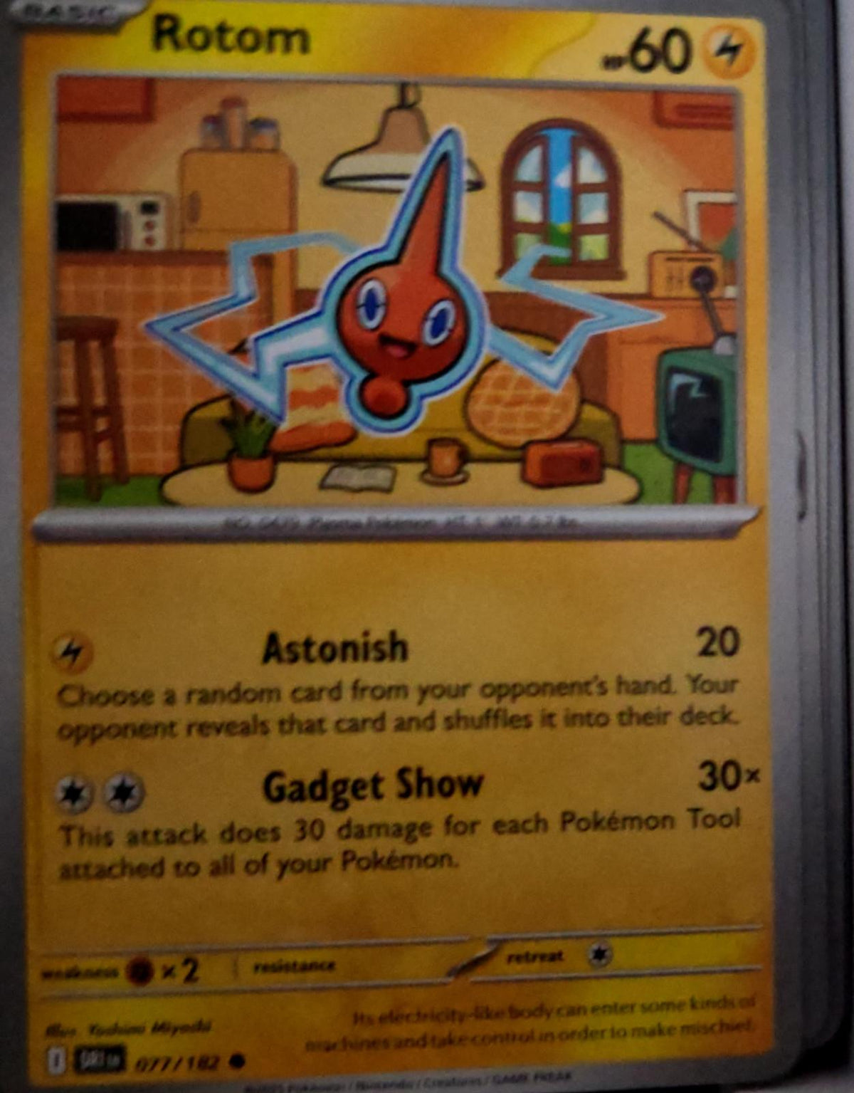 Rotom - 077/182 - - DESTINED RIVALS - Pokemon - Common | AA53-29