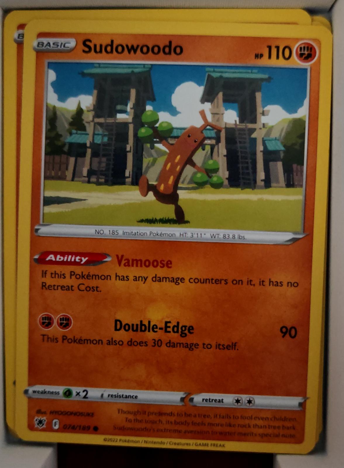 Sudowoodo - 074/189 - - ASTRAL RADIANCE - Pokemon - Common | AA41-12