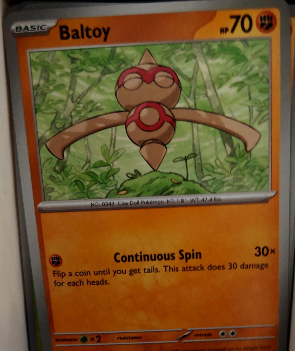 Baltoy - 046/086 - - CHAOS RISING - Pokemon - Common | AA43-40