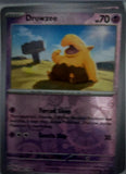 Drowzee - 082/198 - Reverse Holo - SCARLET & VIOLET - Pokemon - Common | AA49-2