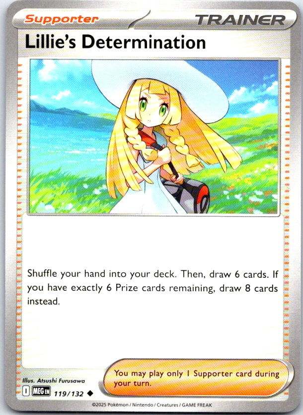 Lillie's Determination - 119/132 - - MEGA EVOLUTION - Pokemon - | AC20-5