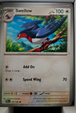 Swellow - 157/182 - - DESTINED RIVALS - Pokemon - Common | AA45-72