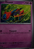 Deoxys - 034/086 - - CHAOS RISING - Pokemon - Uncommon | AA65-25