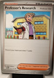 Professor's Research [Professor Oak] - 122/131 - - PRISMATIC EVOLUTIONS - Pokemon - | AA27-61
