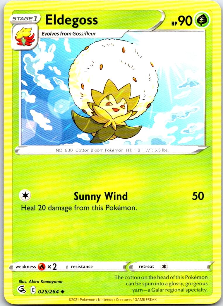 Eldegoss - 025/264 - - FUSION STRIKE - Pokemon - Uncommon | AB33-33