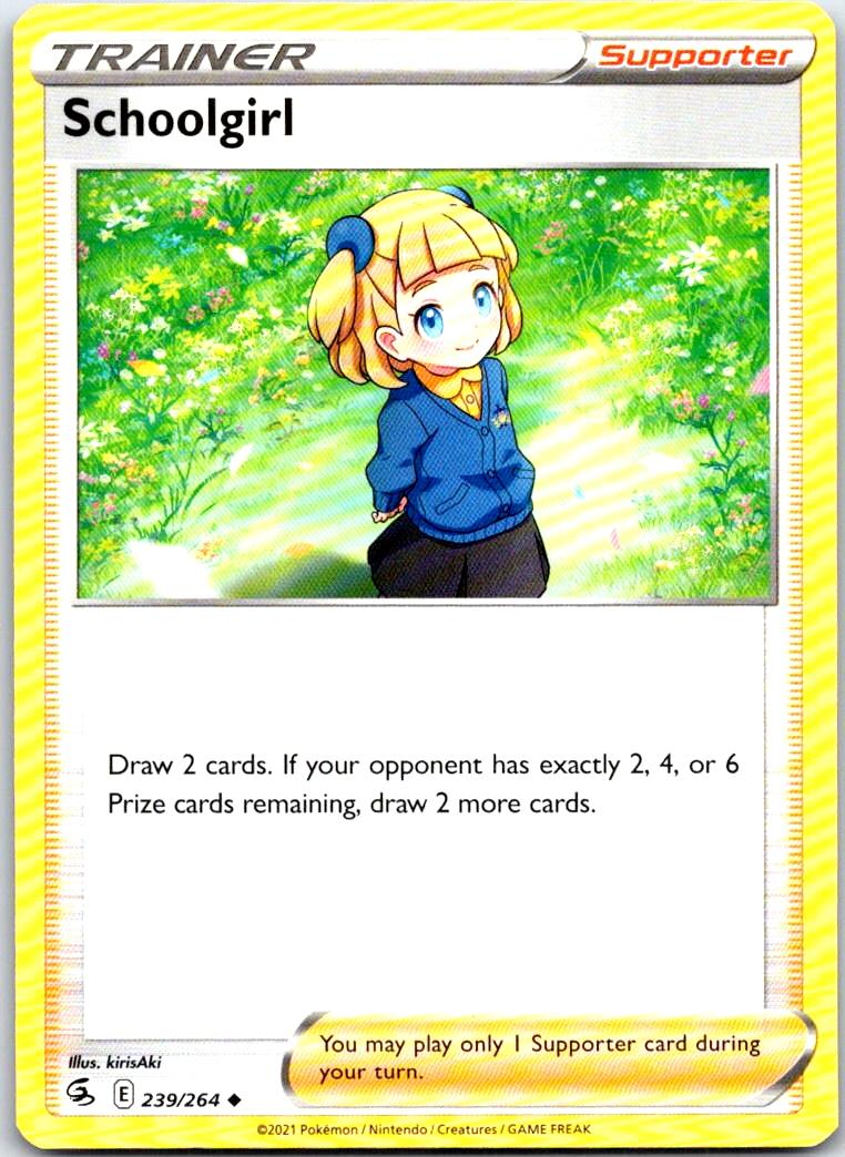 Schoolgirl - 239/264 - - FUSION STRIKE - Pokemon - Uncommon | AB25-31