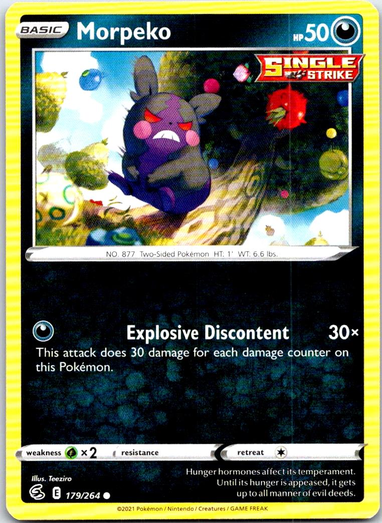 Morpeko - 179/264 - - FUSION STRIKE - Pokemon - Common | AB83-45